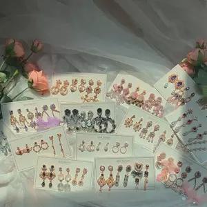 고급귀찌 은침귀걸이세트 큐빅 써지컬스틸귀걸이