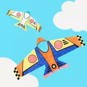 민화샵 모스 글라이더 만들기 비행기만들기 스티로폼비행기 무동력 초등과학키트