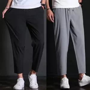 남자 VIDS-SS1631 2컬러 남자조거팬츠 쿨링팬츠 조거팬츠 배기바지 남자기모팬츠