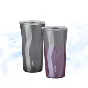 맥심 아이스 스텐 텀블러 420ml, 1개(색상 랜덤)