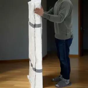 토퍼 압축팩 라텍스 매트리스 보관 포장 진공 비닐팩