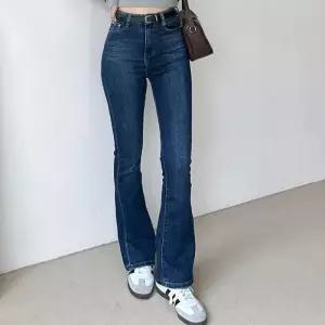 ONM 가을 여자 봄 부츠컷 청바지 진청 연청 흑청 데