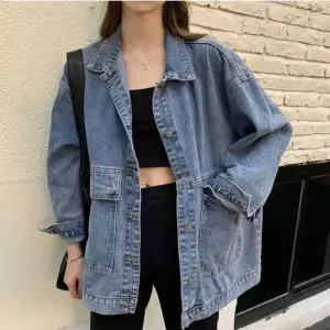 ONM 오버핏 시크 빈티지 데님쟈켓