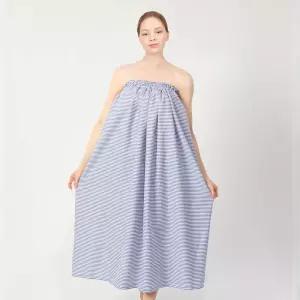 마사지가운 에스테틱 피부관리 병원가운 여성 골프 샤워