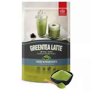 까로망 녹차라떼 파우더