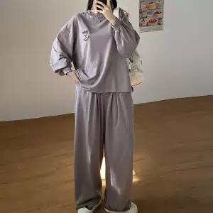 빅사이즈 510 업업박시핏추리닝세트 DPOV442