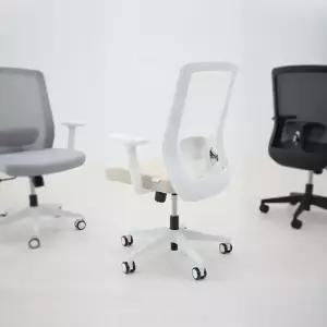 핏쳐 사무용 사무실 학생 컴퓨터 데스크 메쉬 팔걸이 체어 의자 CB1