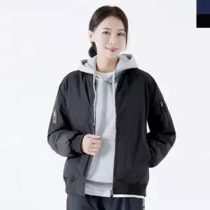 ONM 겨울스타일 커플 블루종 점퍼 여자 항공 패딩