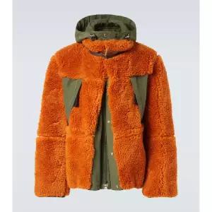 사카이 울 블렌드 캔버스 재킷 TP562830348