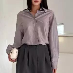 빅사이즈 510 실키한카라블라우스 DLTV495