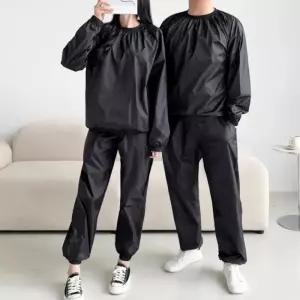 [라일리의류] Rly 땀복 세트 트레이닝 헬스복 운동 상의 하의 남녀