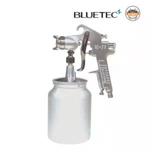 블루텍 에어스프레이건세트 W-77 흡상식 소형 좁은공간 소량작업용이 컵포함
