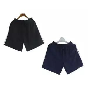 [하프클럽/]여성 5부 폴리 배색 밴딩 반바지 운동복 홈웨어 팬츠