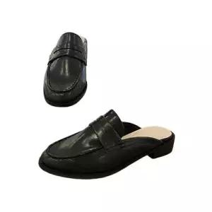 [세라][세라] (2color) 굽 3cm 소가죽 여성  세미  단화  로퍼  펌프스  뮬 블로퍼 c24m501 (P003206055)