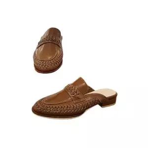 [세라][세라] (2color) 굽 3cm 소가죽 여성  세미  미들  로퍼 블로퍼 뮬 구두 c24m503 (P003206052)