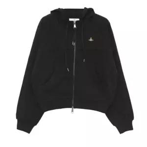 비비안 웨스트우드 크롭 RAGLAN 집업 후드티 1I010012 J006O N401 레글런 후드 542758