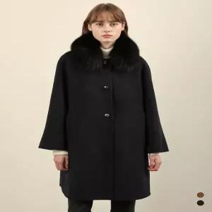 [올리비아로렌][올리비아로렌] A라인 폭스퍼 핸드메이드코트VOPEA4WA421 (P003722447)