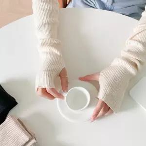 덧소매 귀여운팔토시 따뜻한 사무용토시 니트암워머