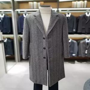 [지오지아][지오지아] 지오지아 세미 오버핏 싱글 코트 ABE4CG1103 PGR (P003724143)