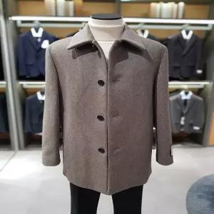 [지오지아][지오지아] 지오지아 캐시미어 블랜드 하프 코트 ABE4CG1102 MBE (P003724141)