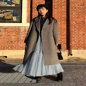 [숲][SOUP] OBBHCR2(테일러드 구스안감 핸드메이드 울코트) (P003724162)