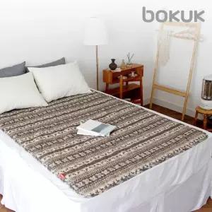 보국 전기요 침대 캠핑 1인용 싱글 전기매트 전기장판 노르딕