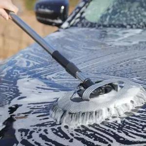 소프트 세차 밀대 브러쉬/세차봉/자동차/차량/세차용/미트/세차장솔/세차솔/마대/대걸레/막대/걸레/밀걸레