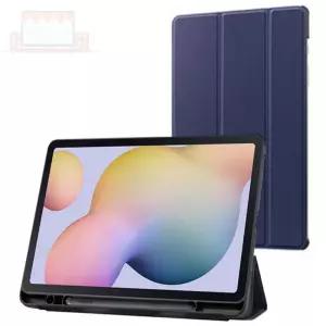 S펜홀더케이스 갤럭시탭S7FE 12.4 네이비 갤럭시탭악세사리 태블릿파우치