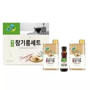 신송 참기름 세트(160ml1개 330ml2개)