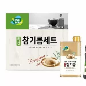 신송 참기름 세트(160ml1개 330ml2개)3세트