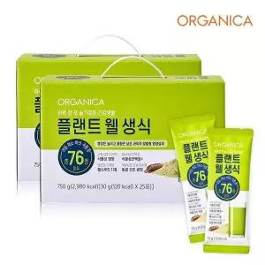 [올가니카] 1일1포 플랜트 웰 생식 30g x 50