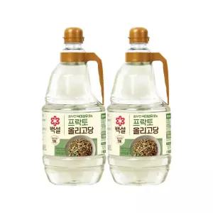 CJ 백설 프락토 올리고당 2.45kg x2개