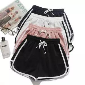 [라일리여성의류] Rly VIDS-SS1636 4컬러 배색라인 돌핀팬츠