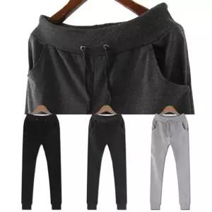 [라일리여성의류] Rly VIDS-RE145 무지 시보리 트레이닝팬츠