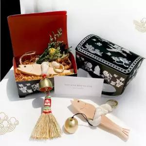 선물용 액막이 명태 자개함 북어 명주실 풍수 개업 집들이 외국인 기념품