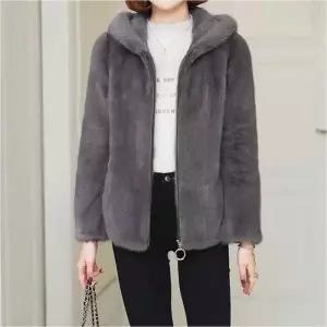 [라일리여성의류] Rly 여성 겨울자켓 플리스 퍼자켓 연말모임 행사 집업