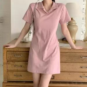 [라일리여성의류] Rly 하객 여성 여름 원피스 셔츠 쉬폰 리본 휴양지