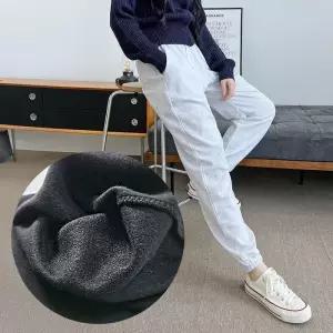 [라일리여성의류] Rly 메이안 남녀공용 무지면 조거 기모바지 SD-10