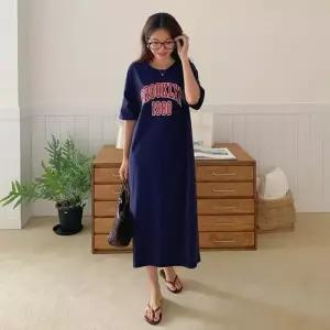 [라일리여성의류] Rly 여름 데님 온나핏 브루클린 루즈핏 쉬폰 여성