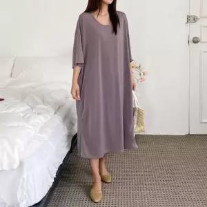 [라일리여성의류] Rly 링클 쉬폰 여름 여성 발레반 루즈핏 셔츠 유넥