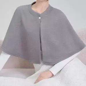 [라일리여성의류] Rly 숄 케이프 단추 여밈 디자인의 가벼운 수면 망토