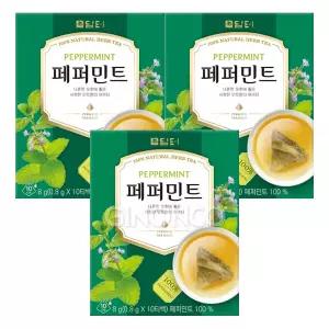 담터 페퍼민트 10T 3개 삼각티백 허브티 차