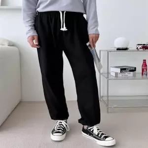 [라일리여성의류] Rly 남녀공용 3컬러 겨울 심플 무지 면 기모 조거팬