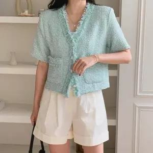 [라일리여성의류] Rly 자켓 트위드 반팔 롱코트 온나핏 트렌치코트 코