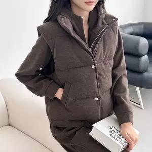 [라일리여성의류] Rly 노튼힐 웰론 퐁신퐁신 패딩조끼 SD-251112