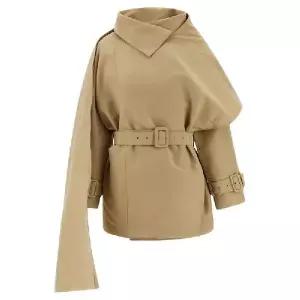 전체 스튜디오 미니 스카프코트 숏 코트 ESWW251052SD SD TP960067558