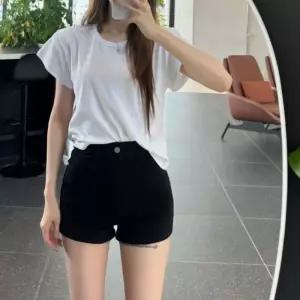 ONM 3부 하이웨스트 숏팬츠 핫팬츠 블랙 2타입 숏바