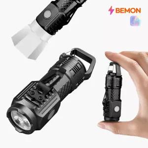슈퍼 미니 클립 라이트 LED 충전식 C타입 손전등 초경량 카라비너 캠핑