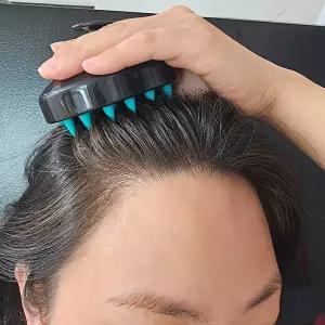 실리콘 하드 소프트 두피마사지 브러쉬 샴푸브러쉬/머리/감기/지압기/클렌징/쿠션/가정용