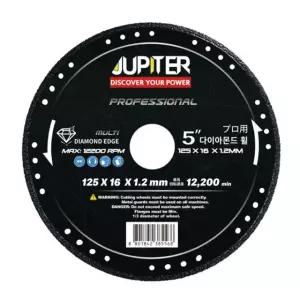 주피터 다용도 다이아몬드 융착 멀티 절단석 5인치 그라인더날 멀티날